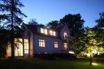 Villa Blanck bei Nacht